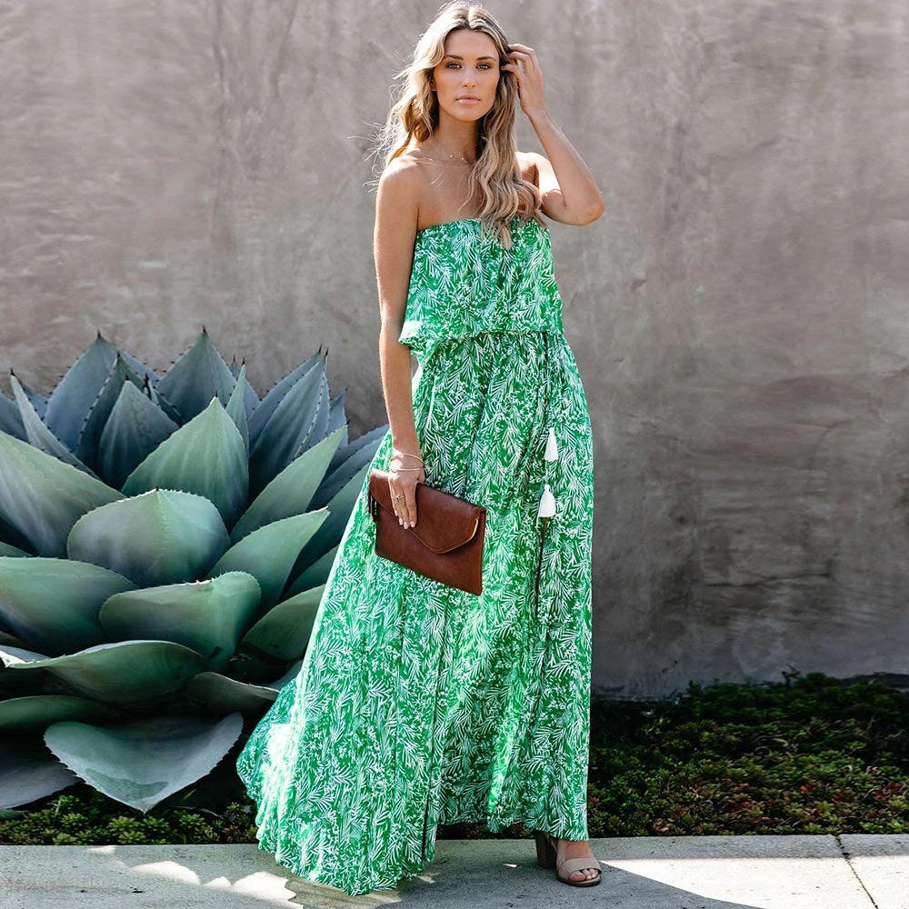 Tatiana Effortless Strapless Maxi Dress Signature Edit