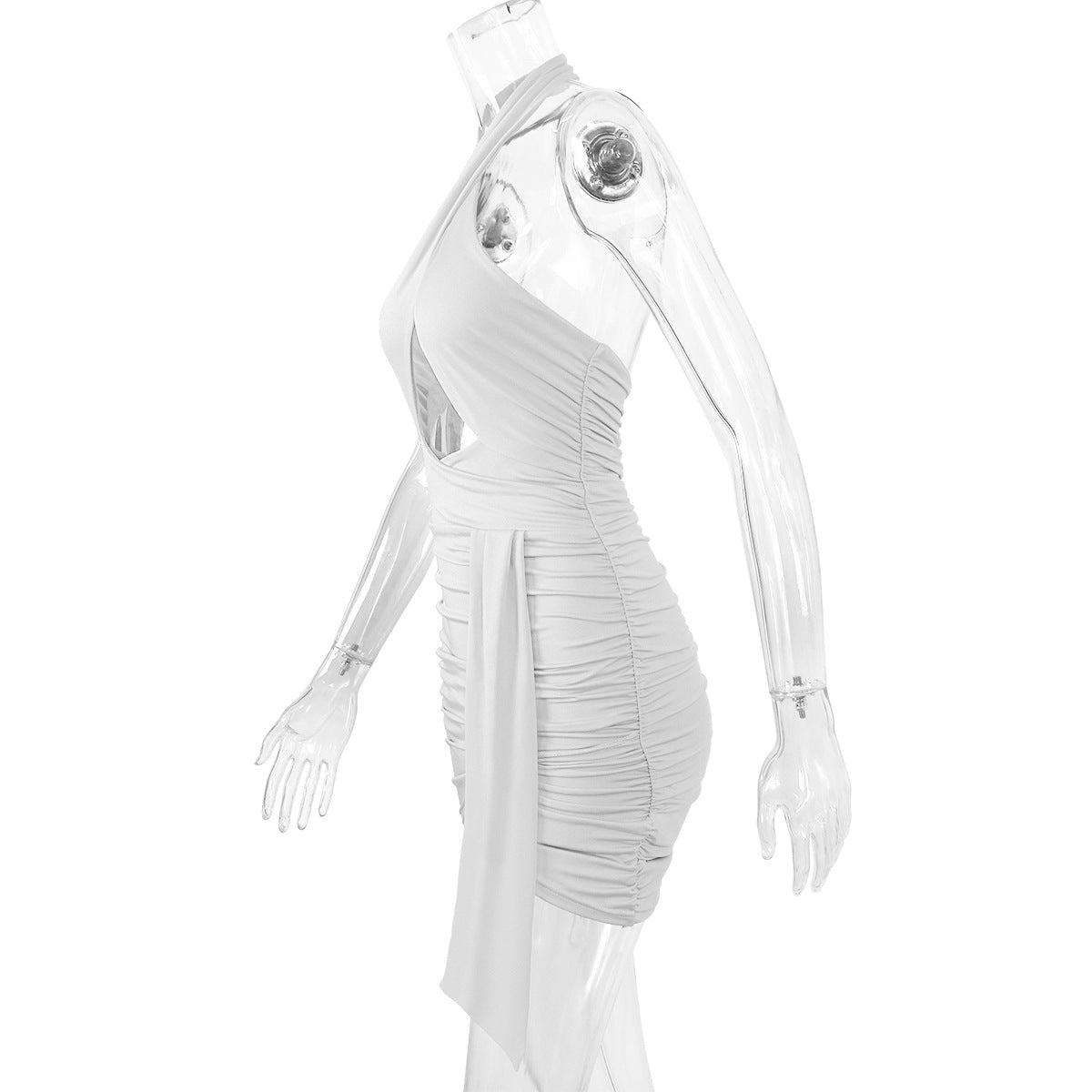 Mini Arissa Dress White