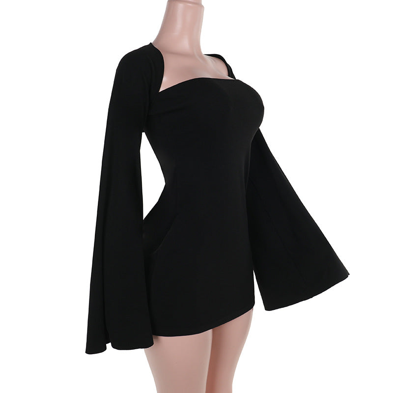 Muse Midnight Mini Dress Black