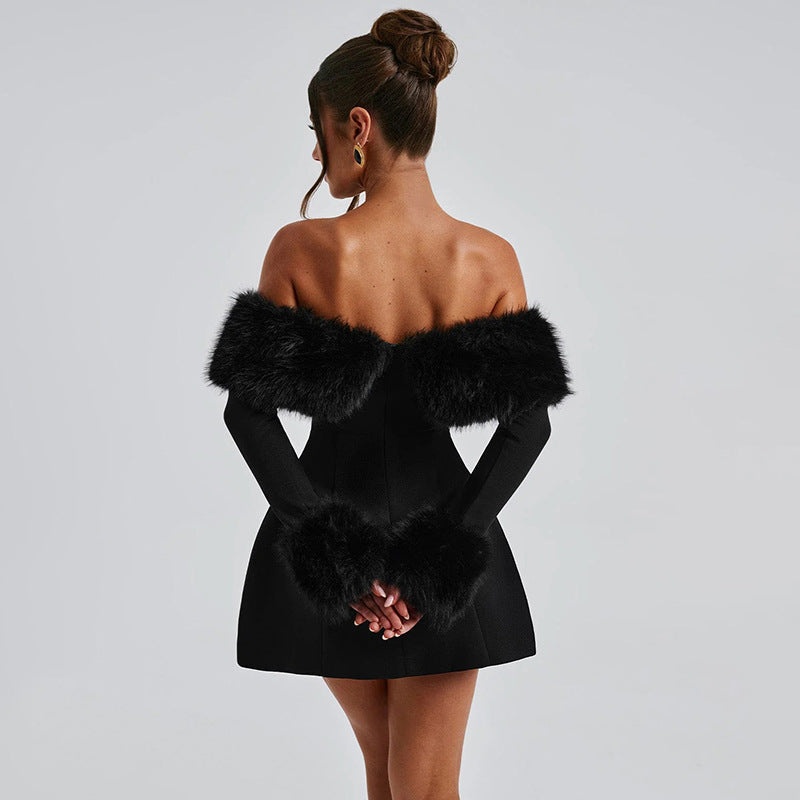 Mini Carnival Dress Black