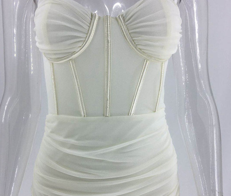 Dream Cupid's Mini Dress Off White