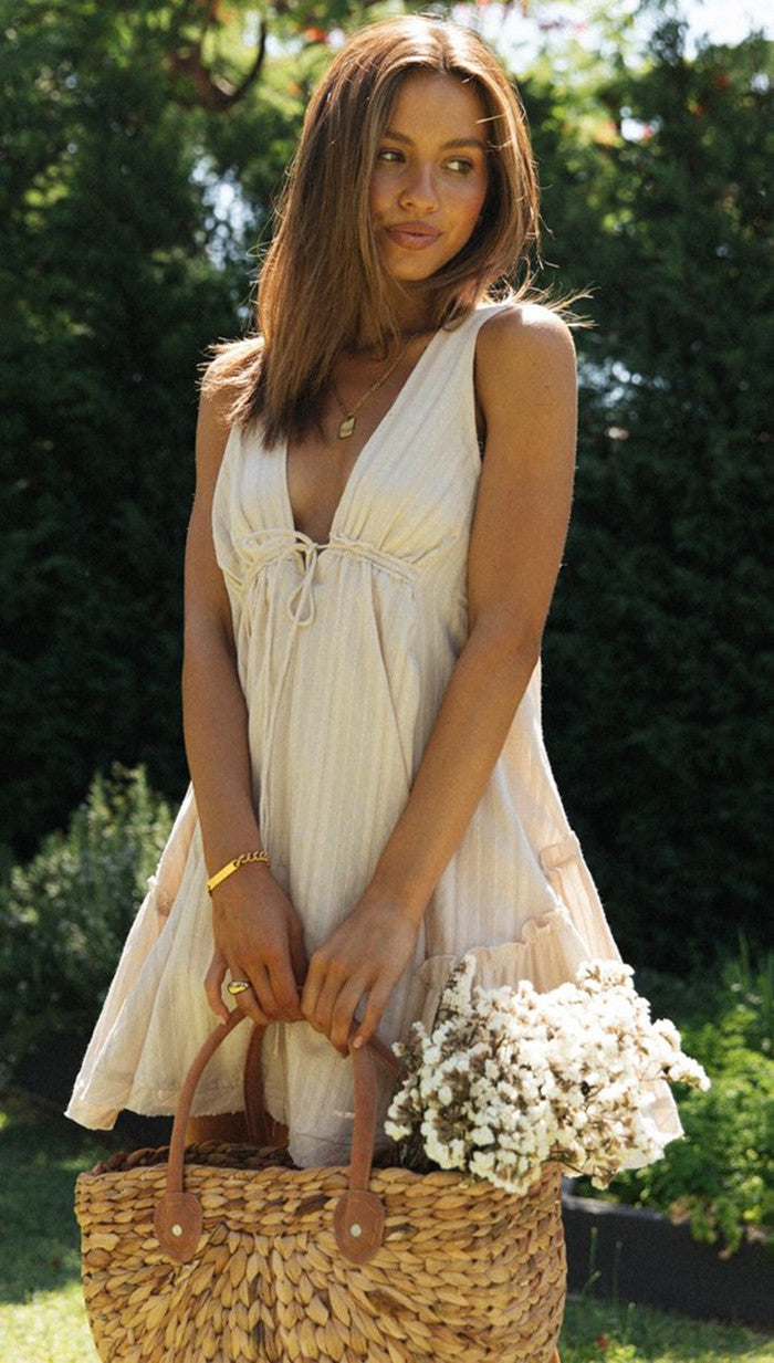 Mini Alfie Dress Apricot