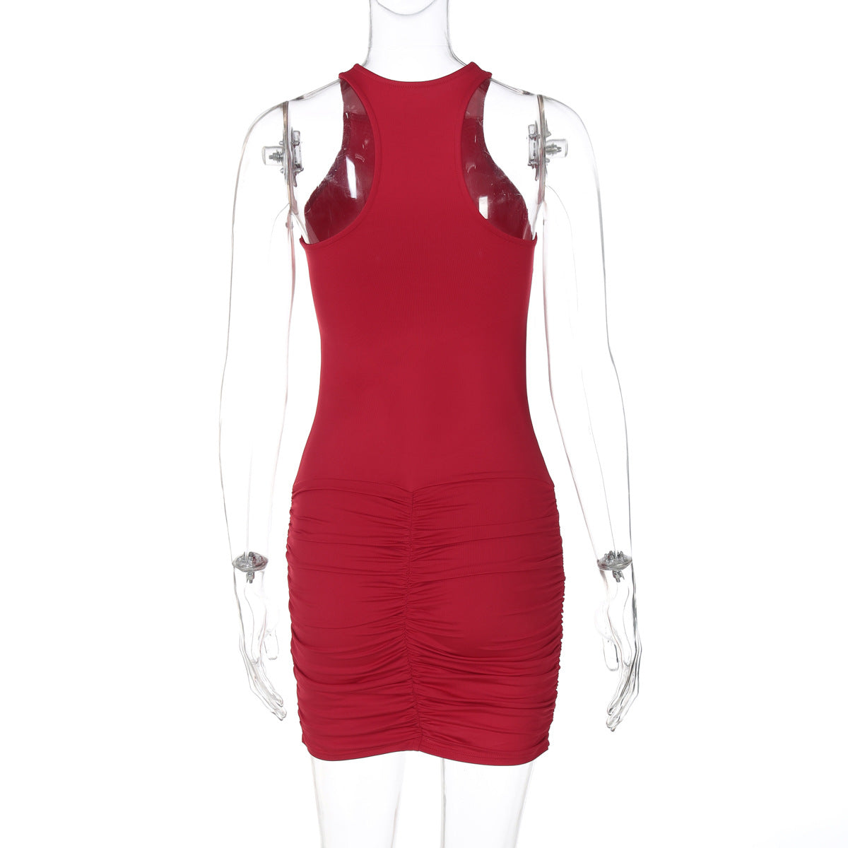 Mini Salone Dress Red