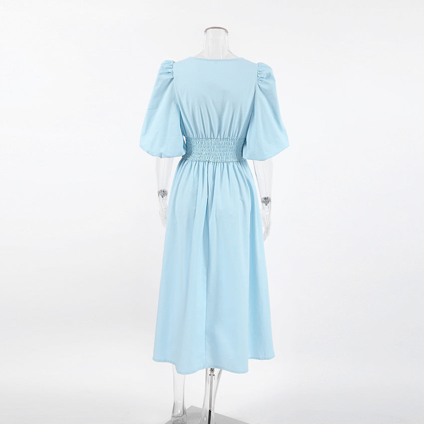 Midi Sky Dress Blue