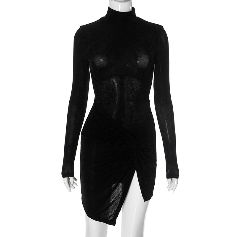 Night Doren Mini Dress Black