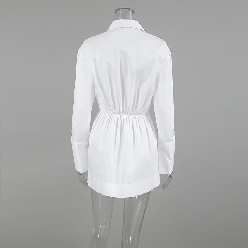 Mini Corsesne Dress White