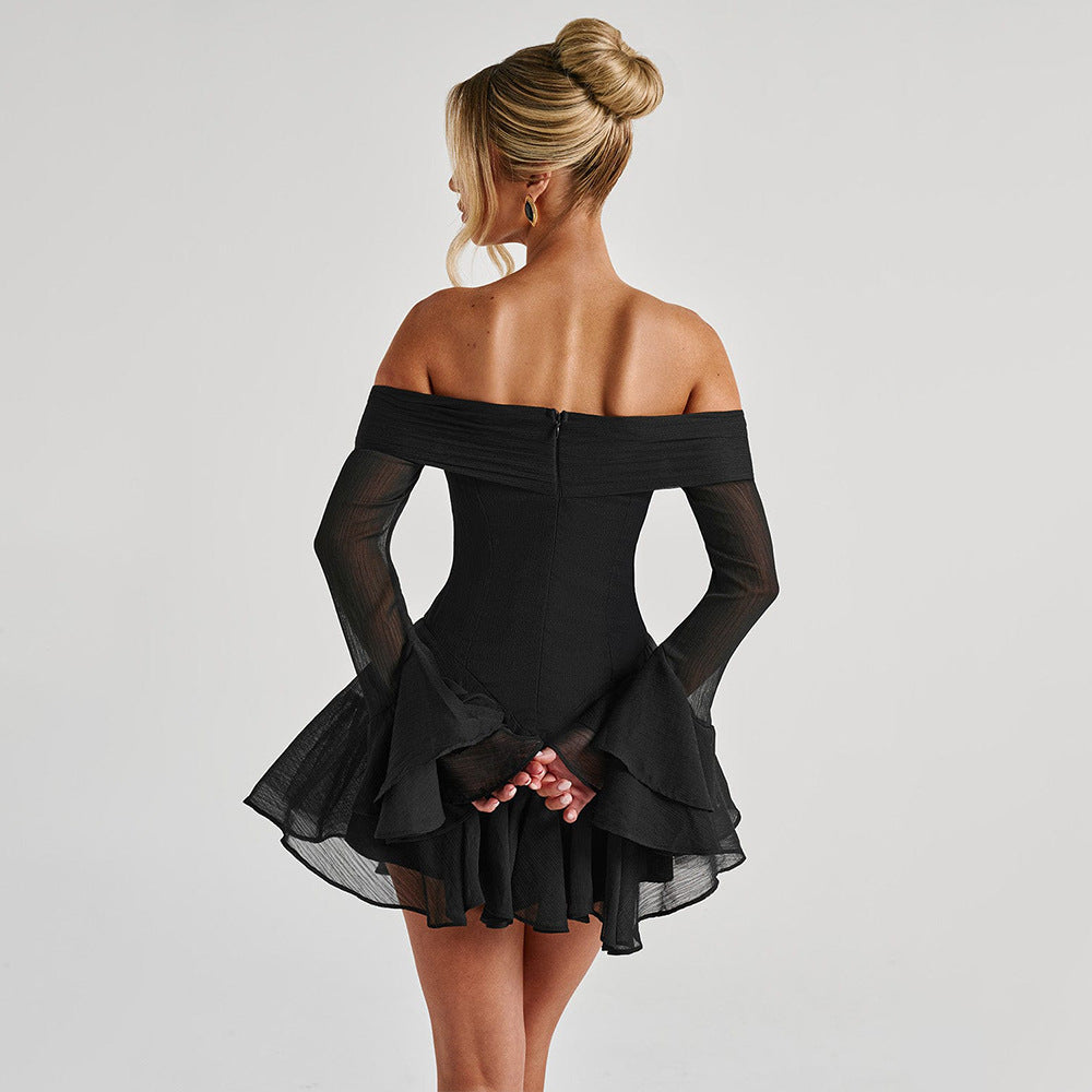 Mini Savoca Dress Black
