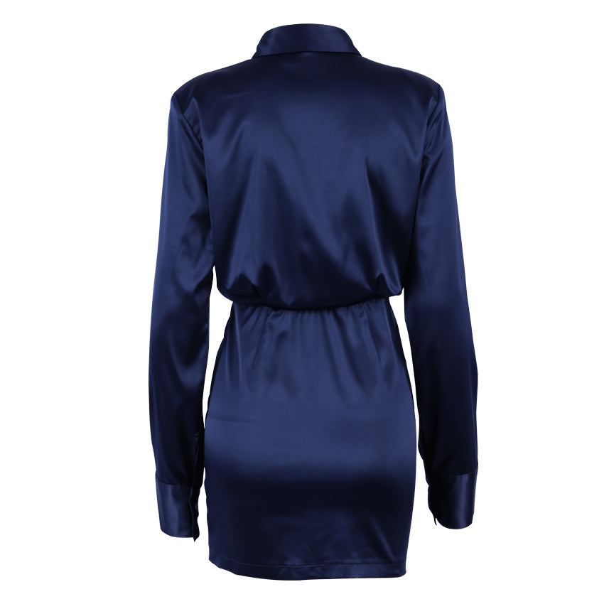 Love Anna Mini Dress Blue
