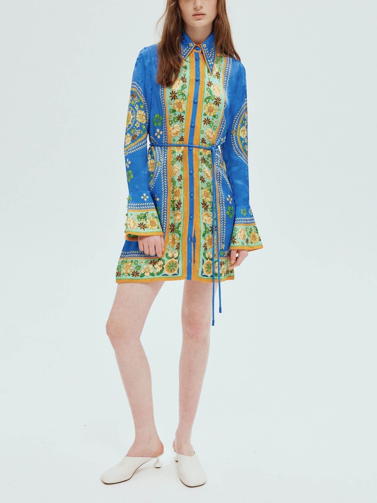 And Exquisite Gorgeous Mosaic Tile Mini Dress