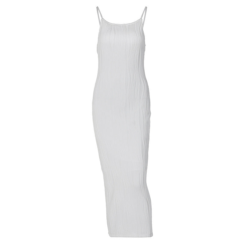 Midi Blair Dress White