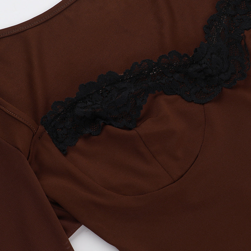 Mini Connie Dress Brown