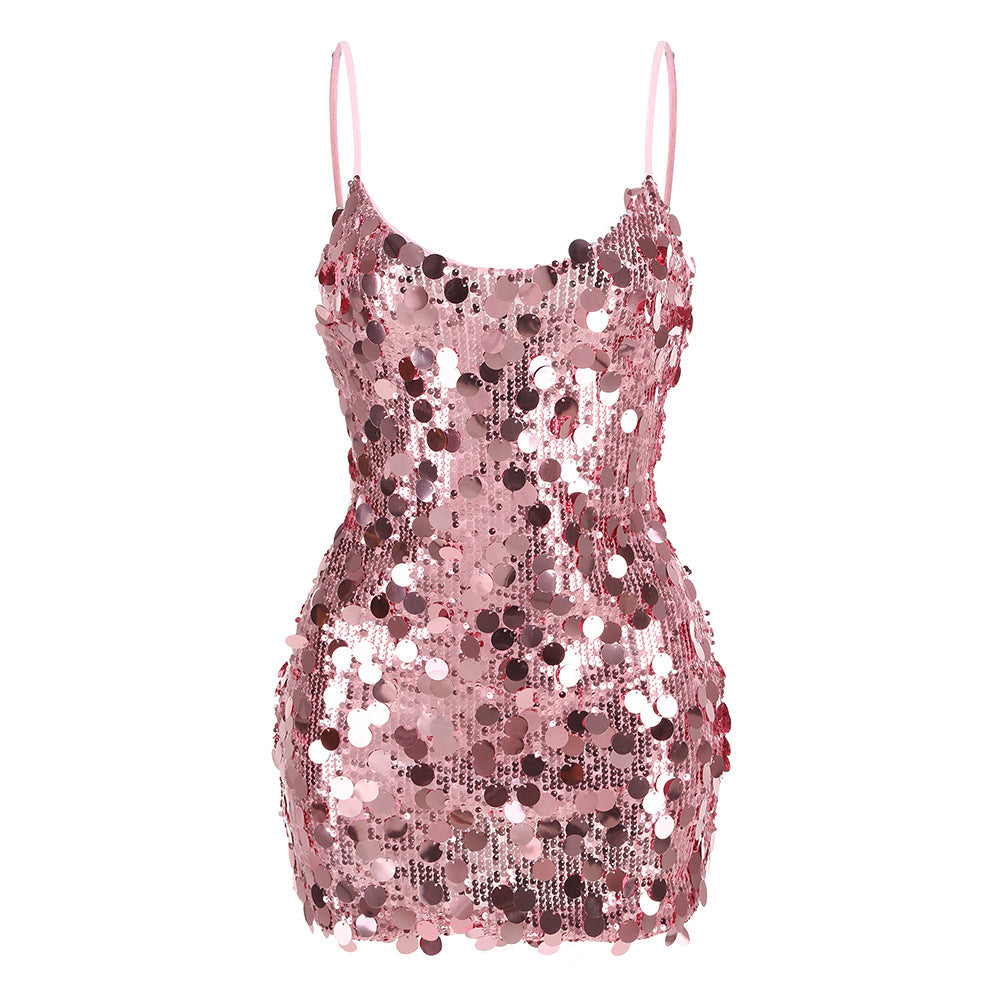 On Shine Mini Dress Pink