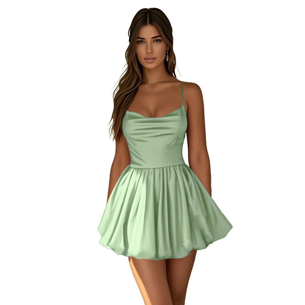 Mini Kepner Dress Green