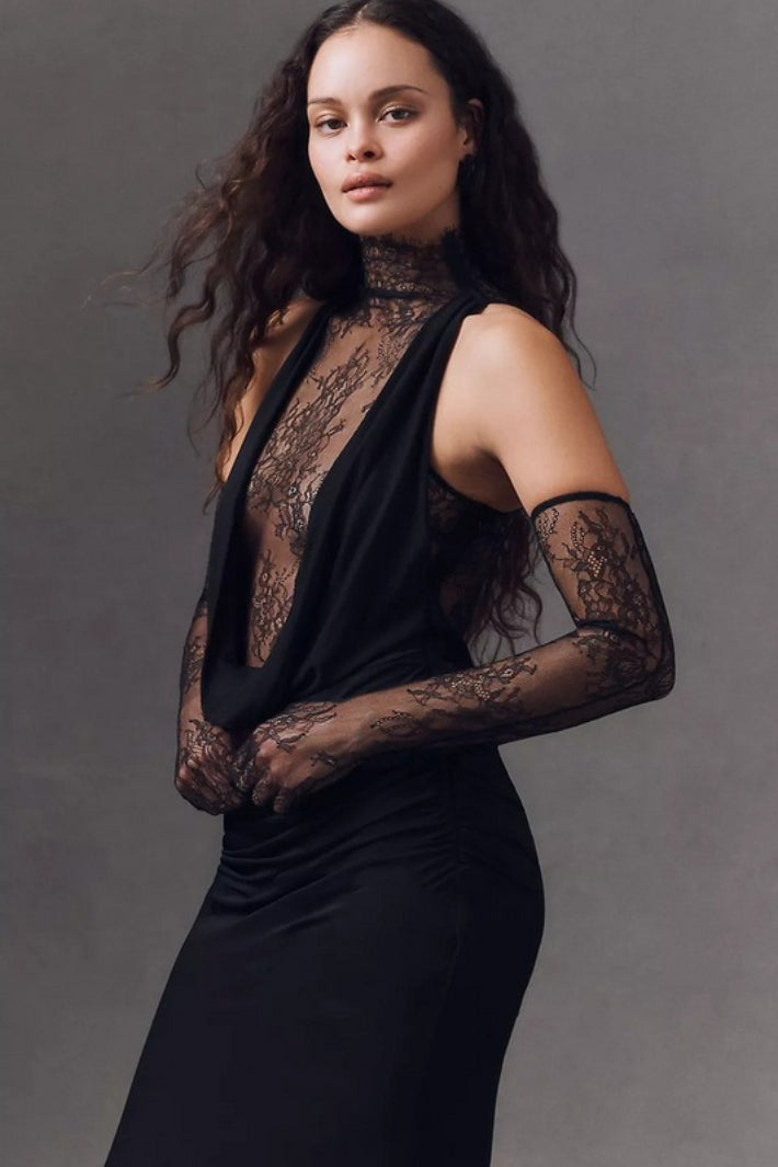Glamorous Cut Out Bodycon Maxi Dress