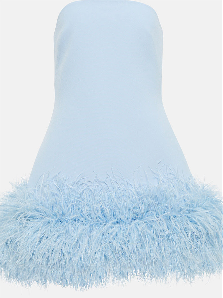 Mini Seraya Dress Blue