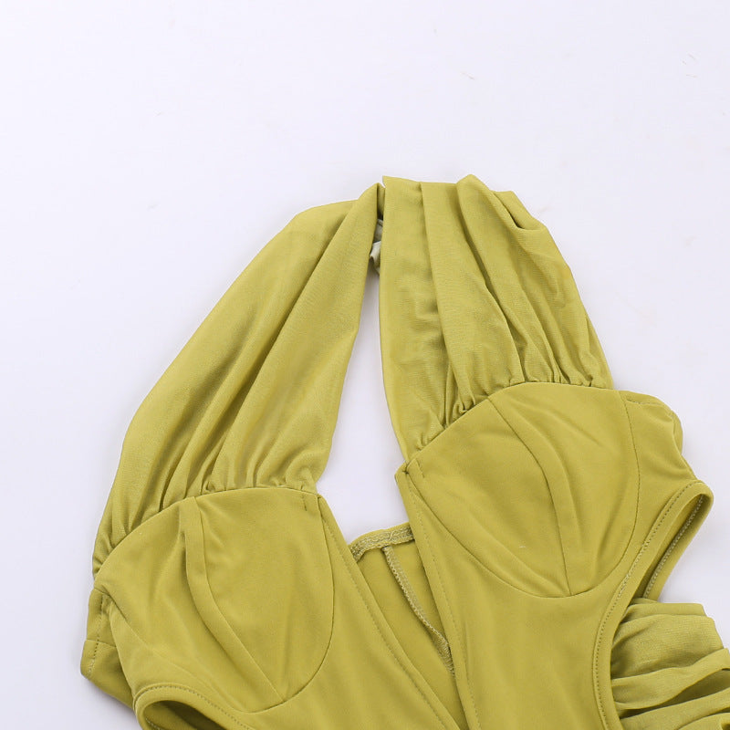 Midi Davina Dress Green