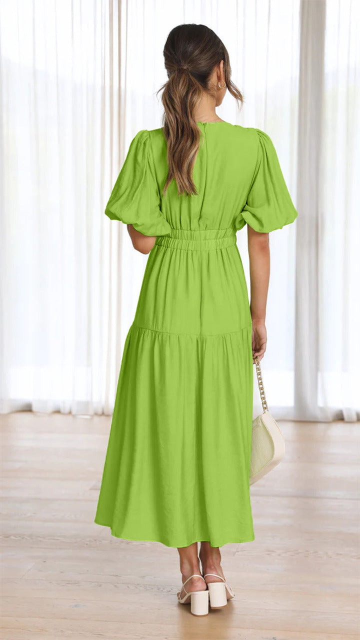 It Brunch Right Midi Dress Light Green