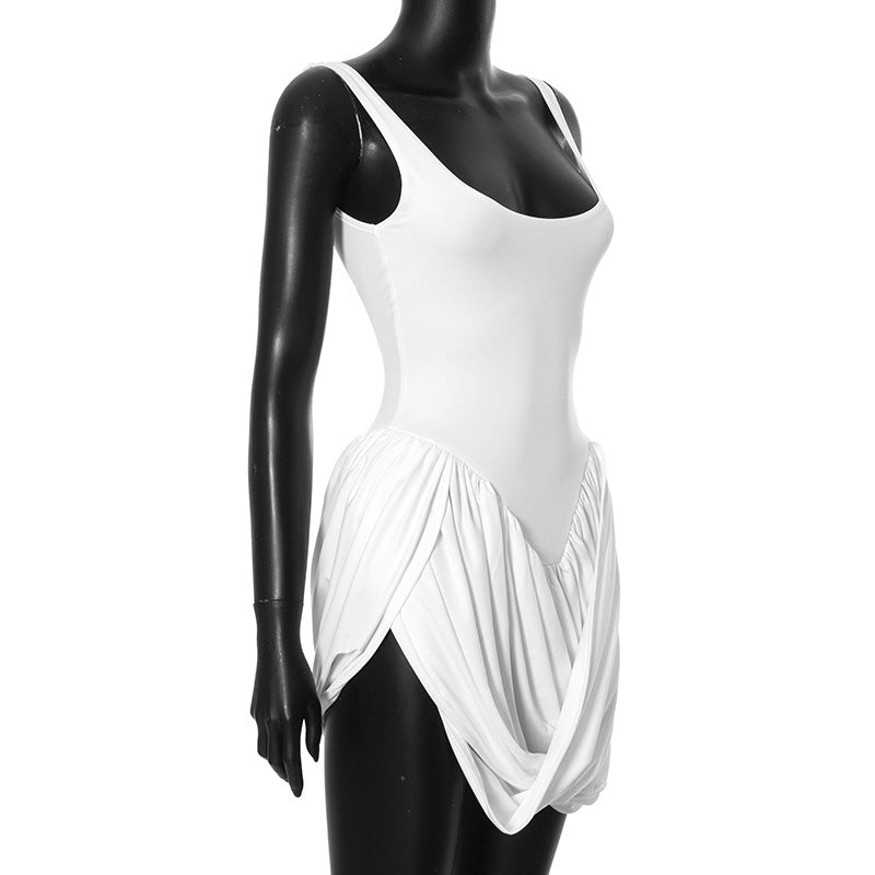 Mini Kaz Dress White