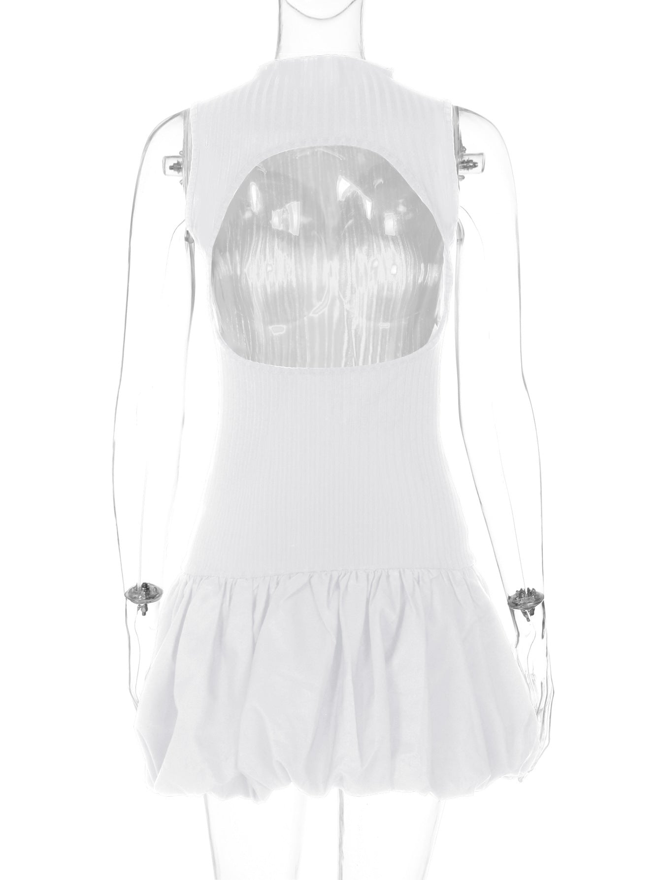 Mini Bliss Dress White