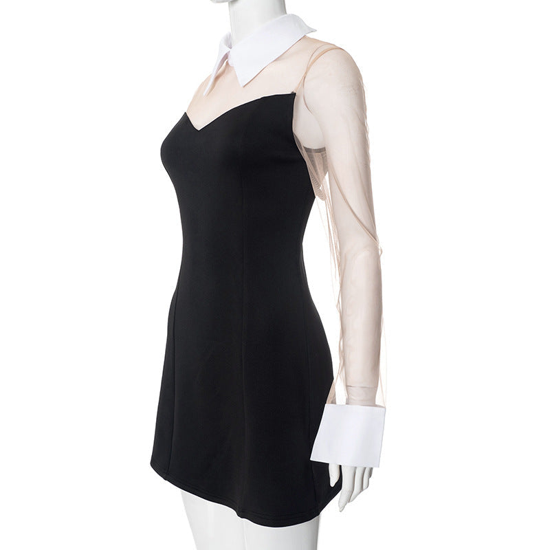 Mini Bedelia Dress Black