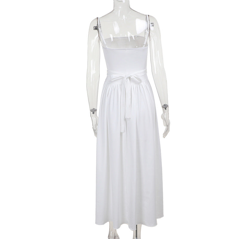 Midi Queenstown Dress White