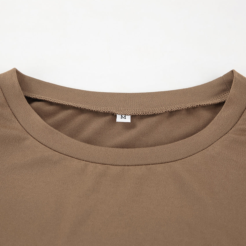 Mousse Mocha Mini Dress Brown