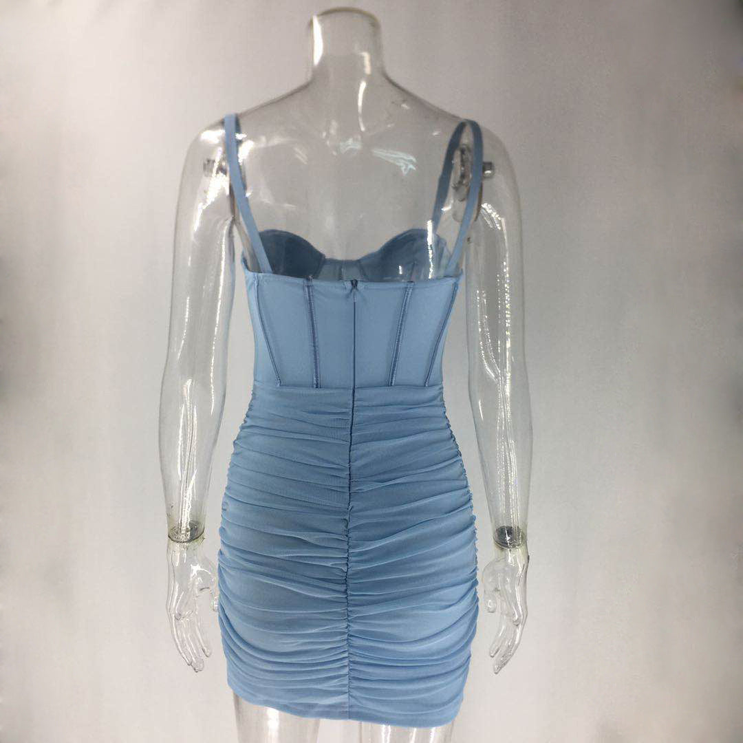 Dream Cupid's Mini Dress Blue