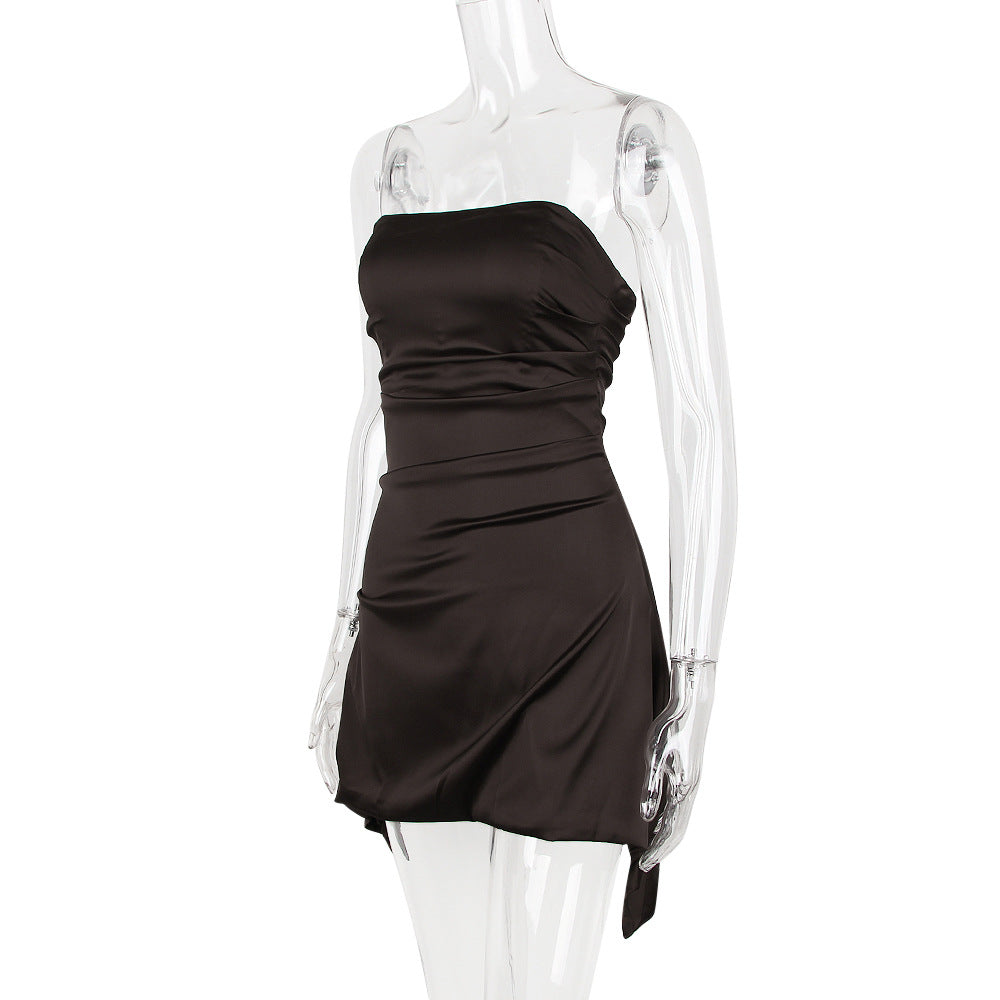 Mini Cassio Dress Brown