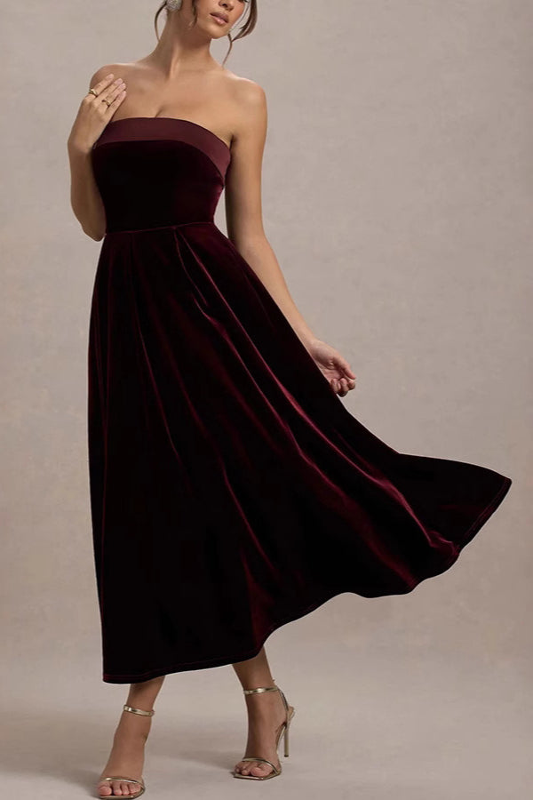 Chic Solid Color Bodycon Evening Dress