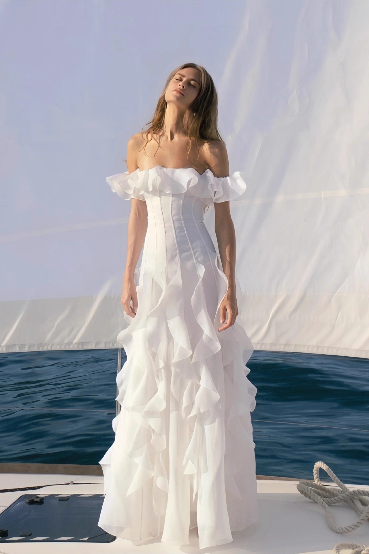 Graceful Party Off Shoulder Wedding Dress