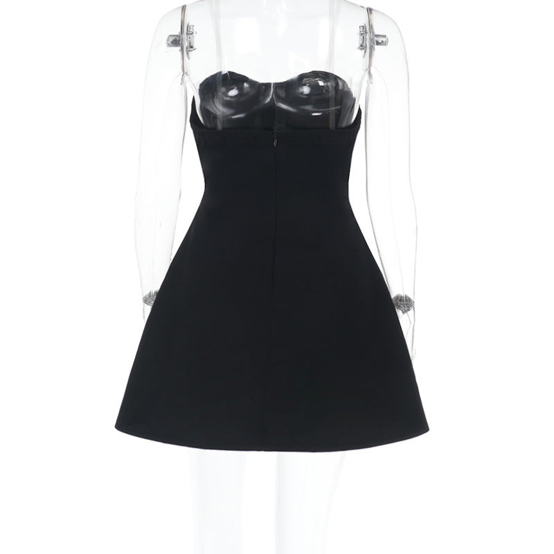 Mini Alarza Dress Black