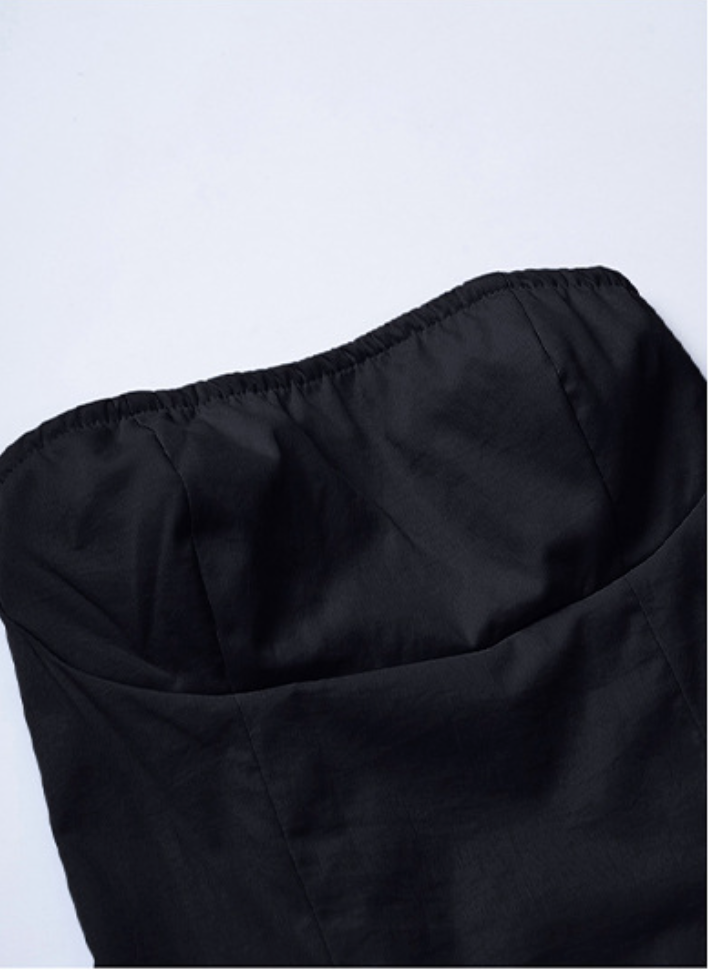 Mini Bucco Dress Black