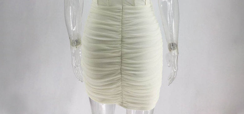 Dream Cupid's Mini Dress Off White