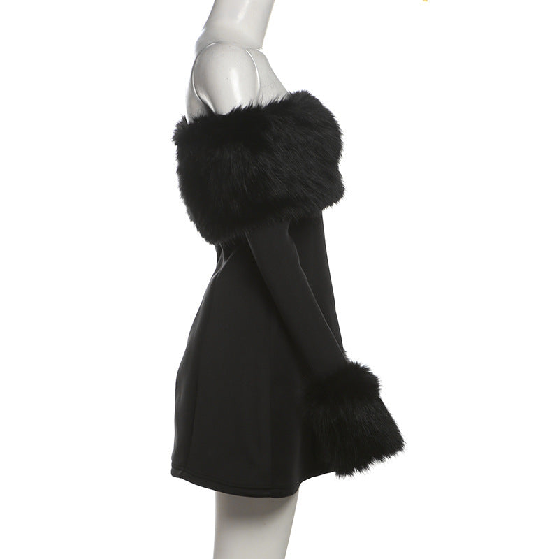 Mini Carnival Dress Black