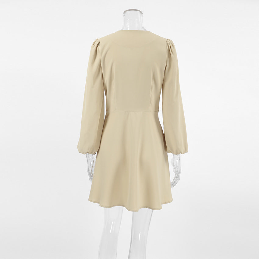 a Like Lady Mini Dress Khaki