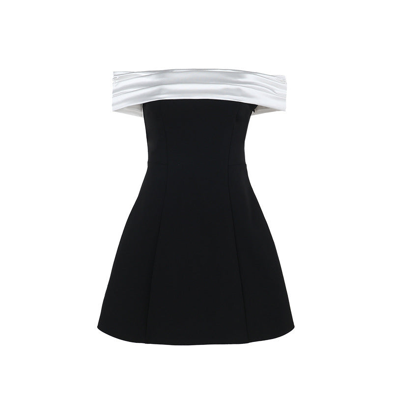 2.0 Dublin Off Shoulder Mini dress Black