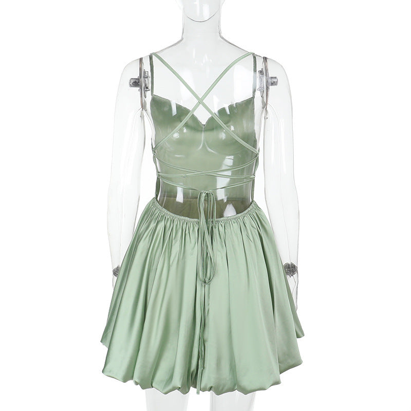 Mini Kepner Dress Green
