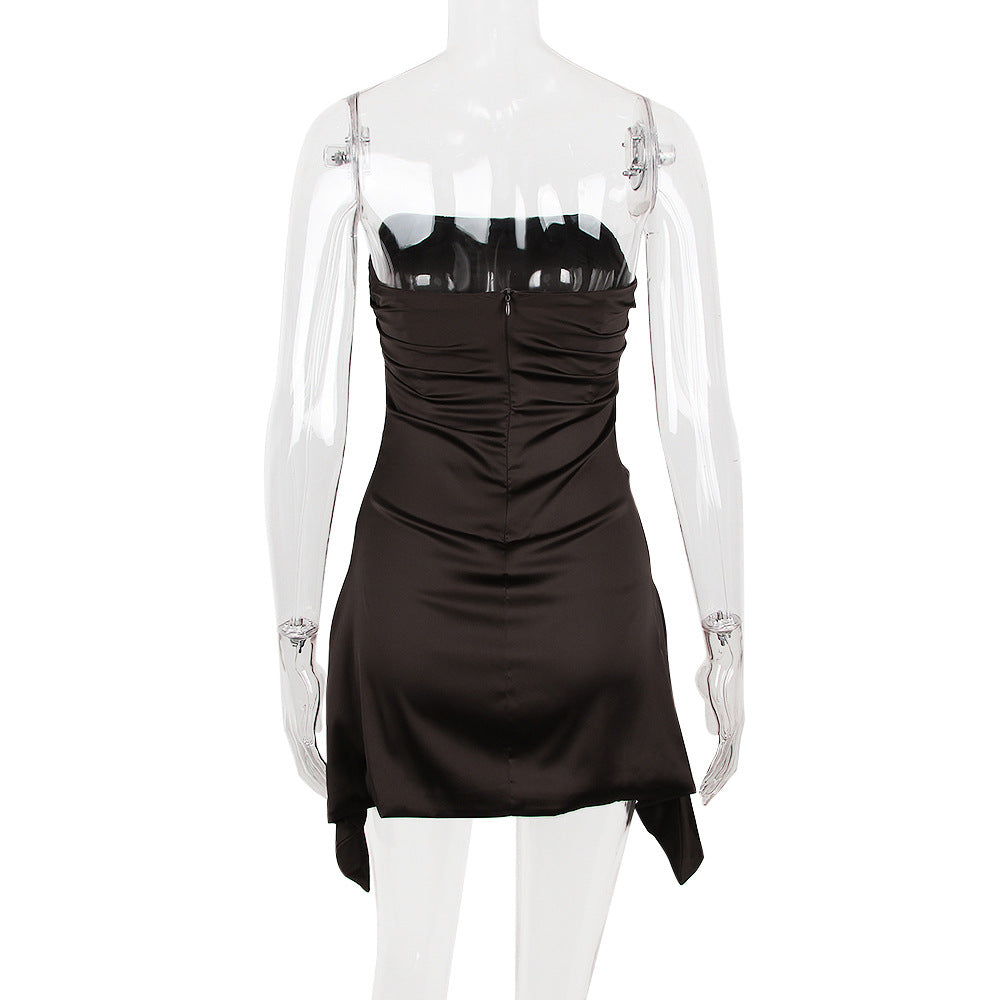 Mini Cassio Dress Brown
