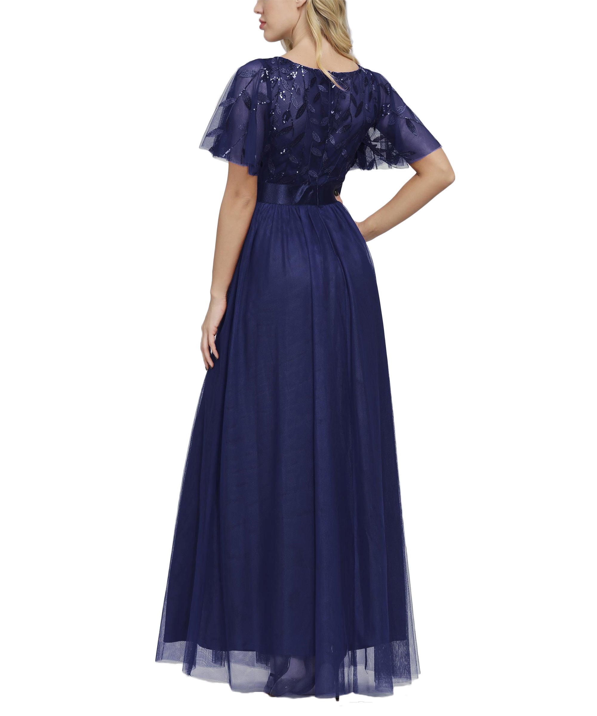 A Line Empire Graceful Party Wear Prom Dress