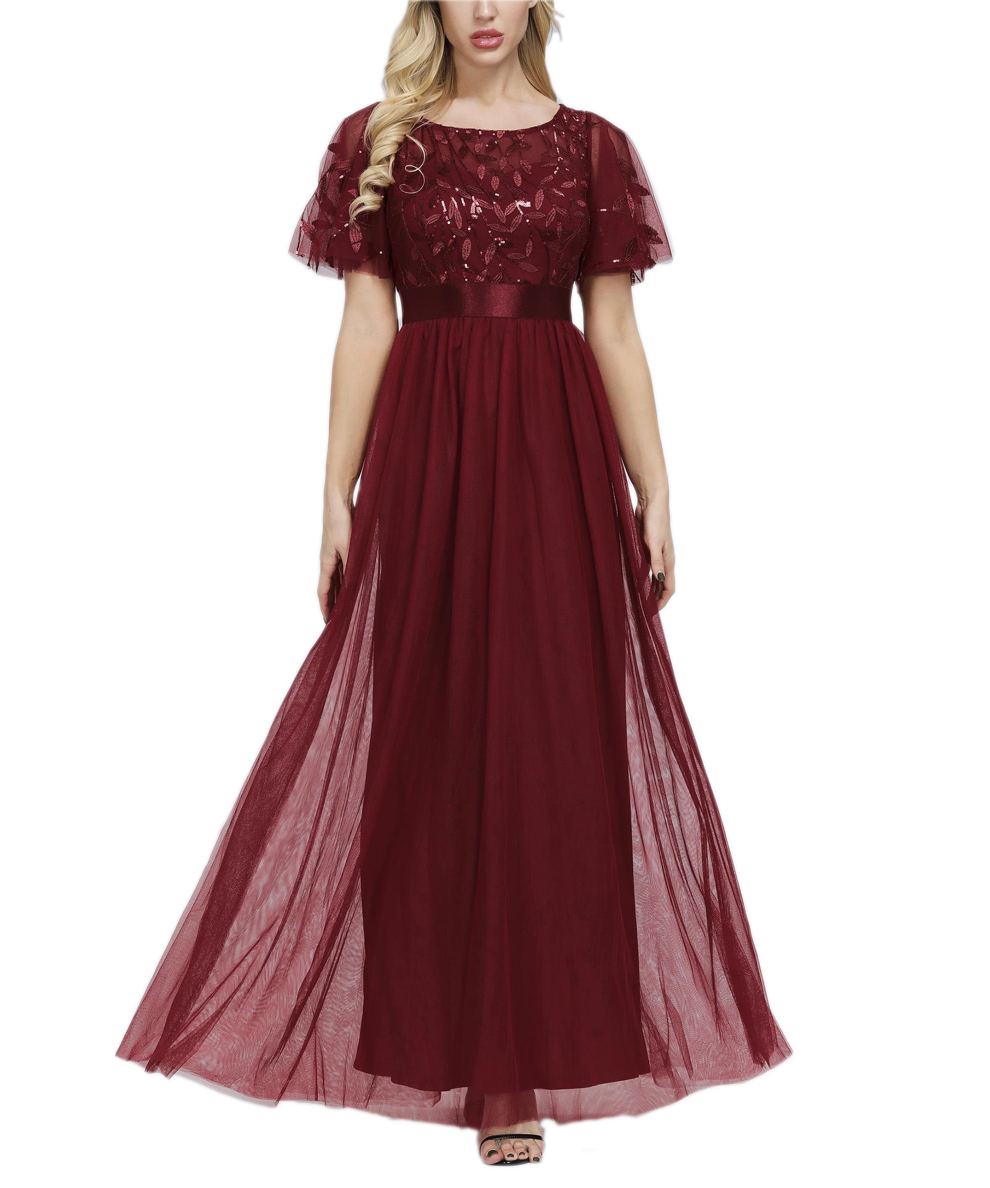 A Line Empire Graceful Party Wear Prom Dress
