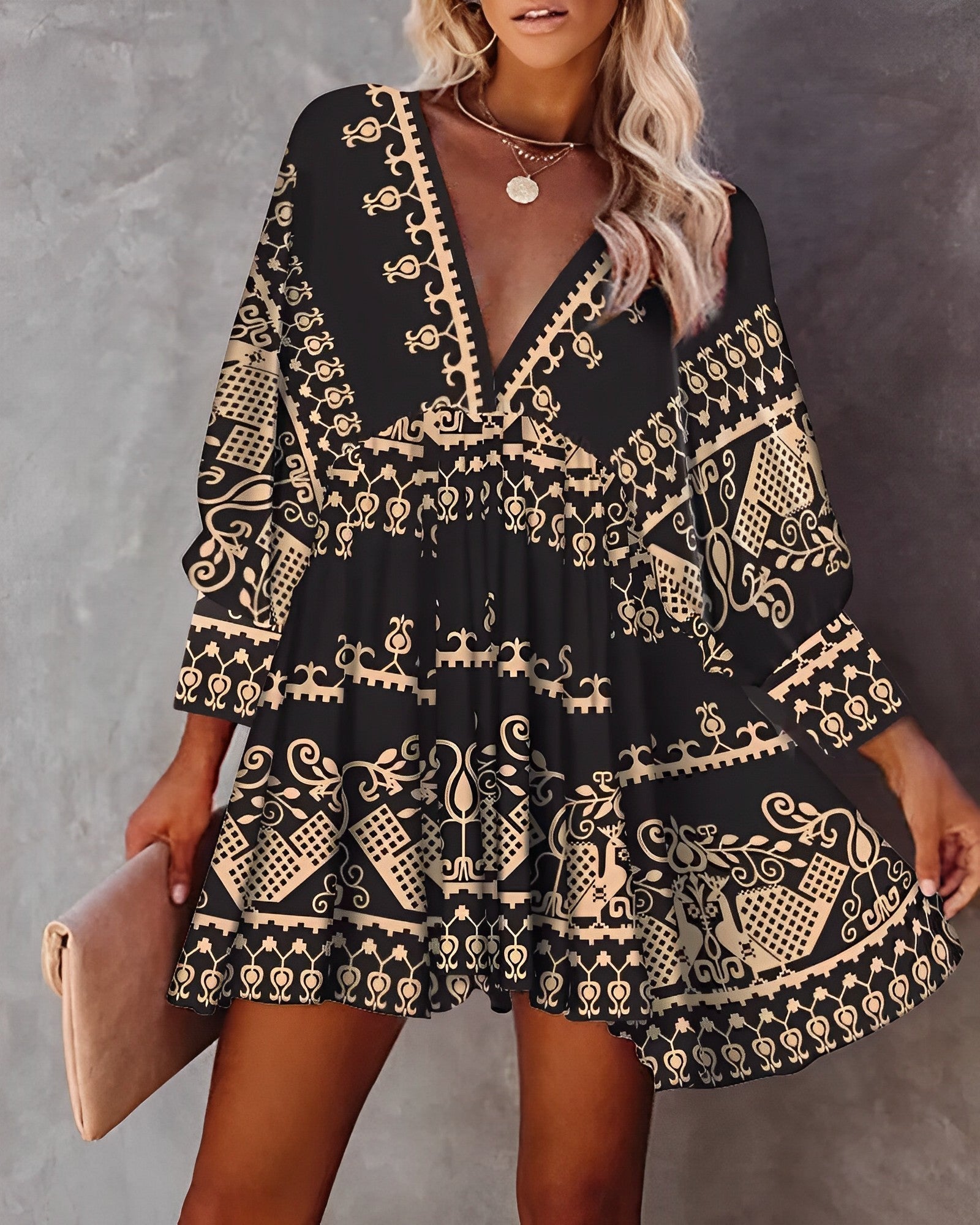 Tatiana Minimal and Stylish Summer Dress for Women Wedding Guest Look