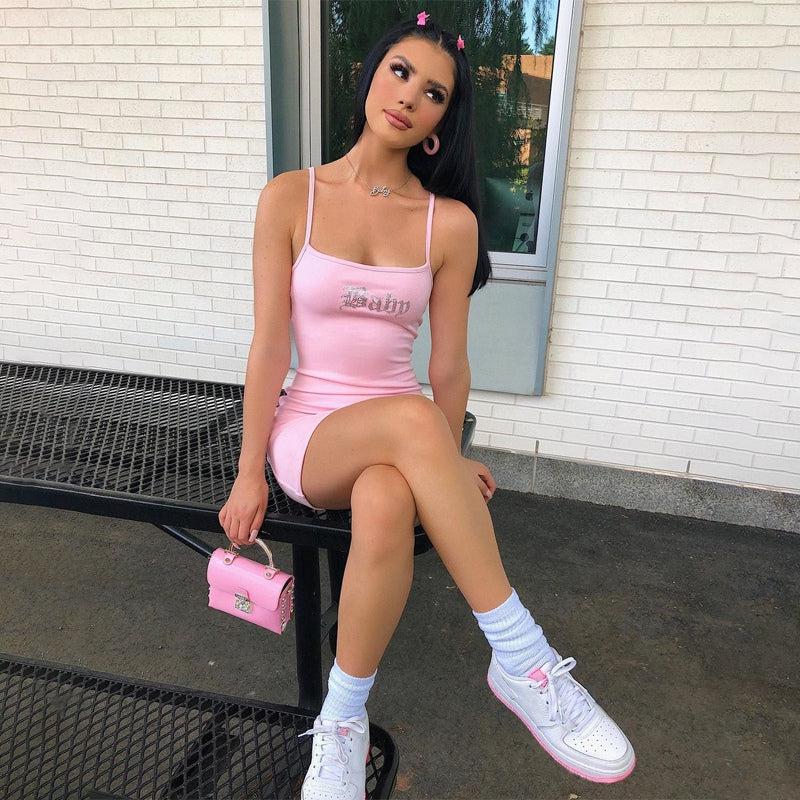 Baby Barbie Bodycon Mini Dress