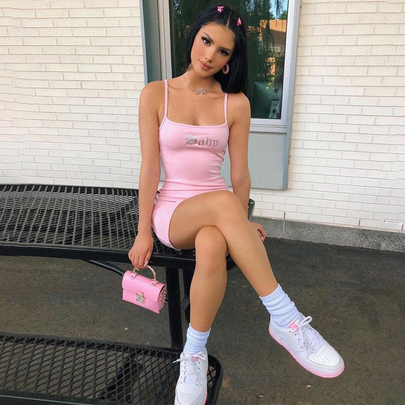 Baby Barbie Bodycon Mini Dress