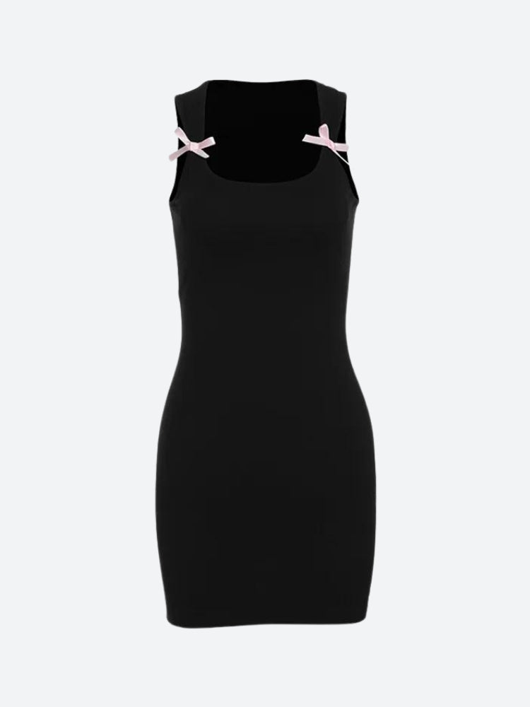 Bodycon Bow Mini Dress
