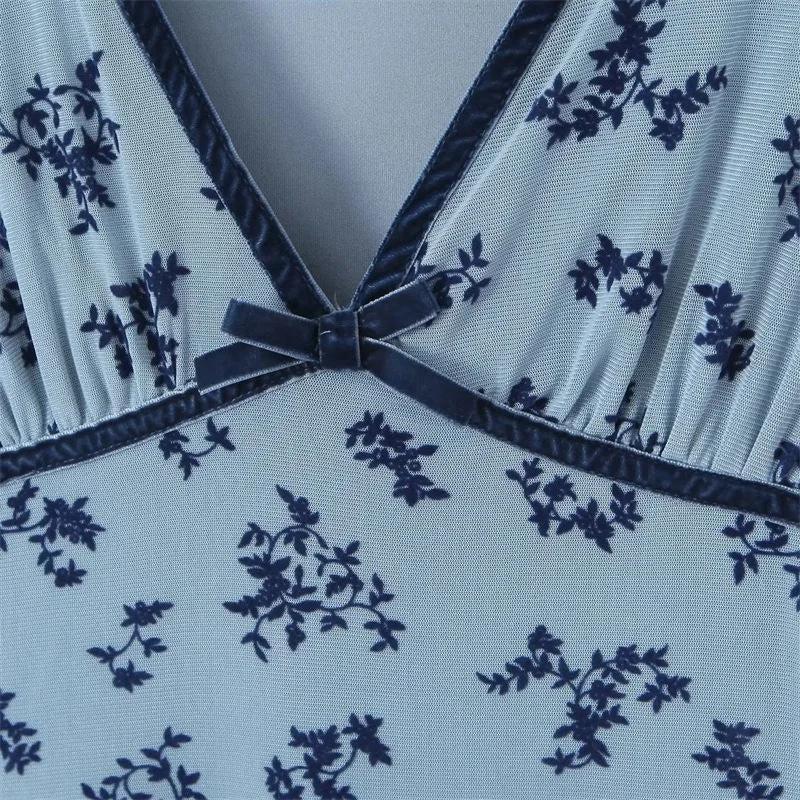 Cottagecore Flower Mini Dress