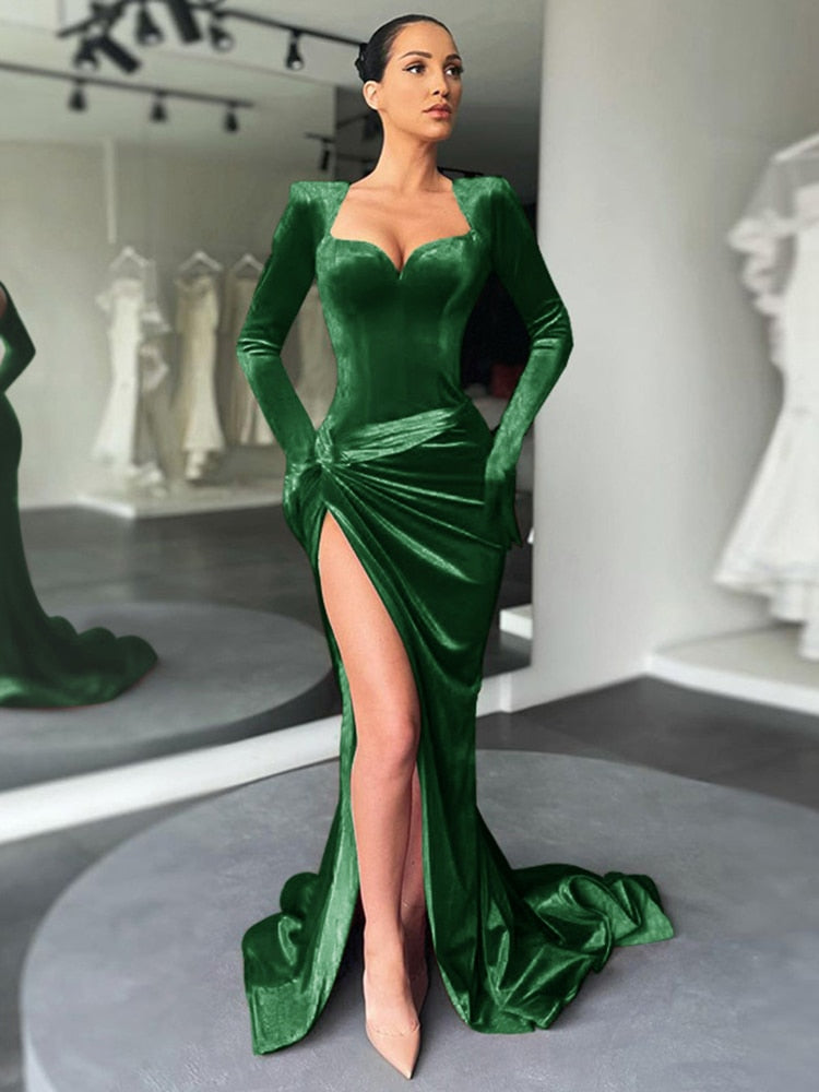 Kissnovaa - Refined Gown Long Dress Evening Club Outfit