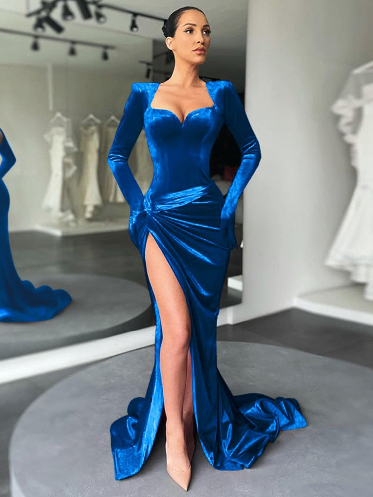 Kissnovaa - Refined Gown Long Dress Evening Club Outfit