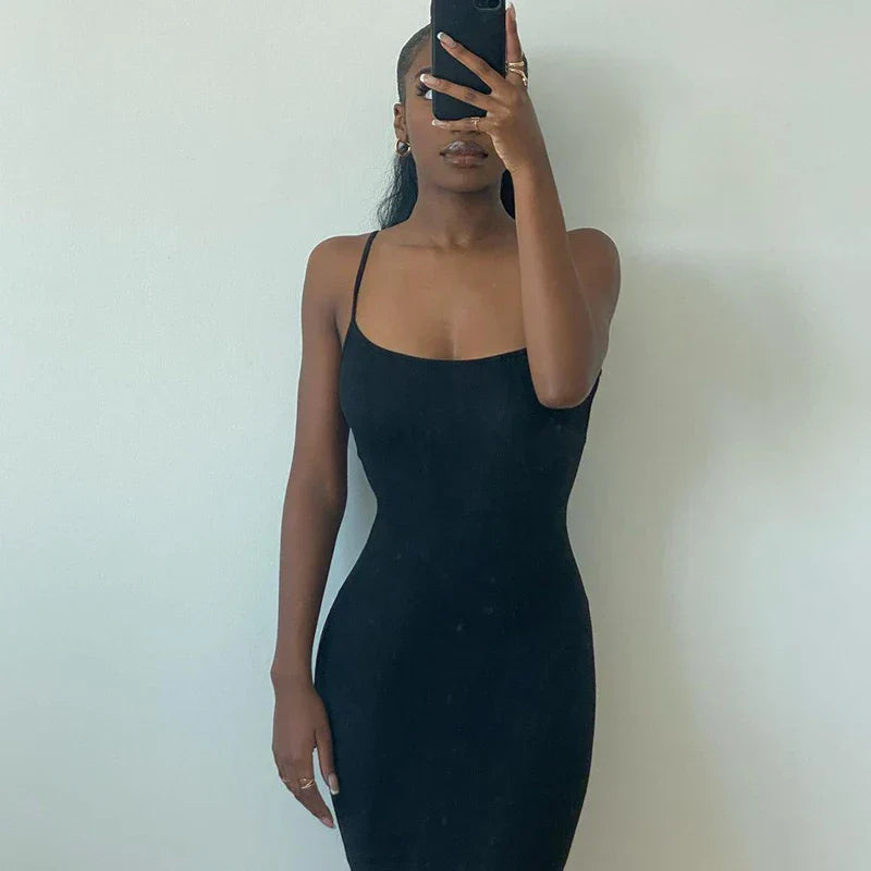 Sophisticated Bodycon Maxi Sleeveless Backless Party Club Sun Birthday Midi Dresses