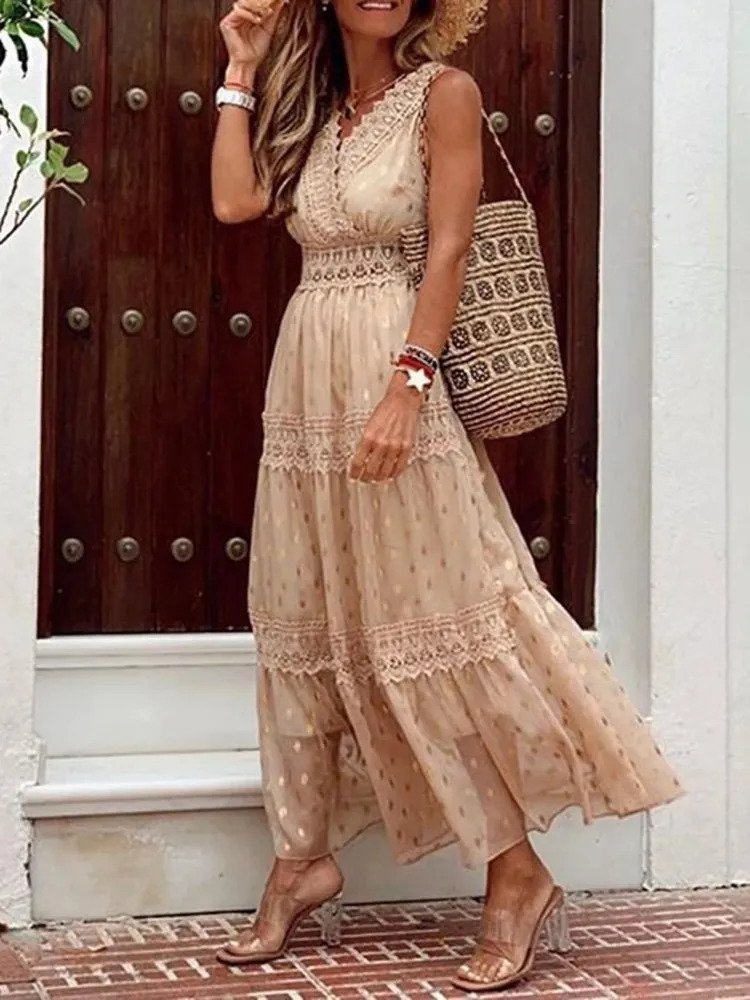 Kira Boutique Maxi Dress Summer Dresses for Women Boho Premium Edit