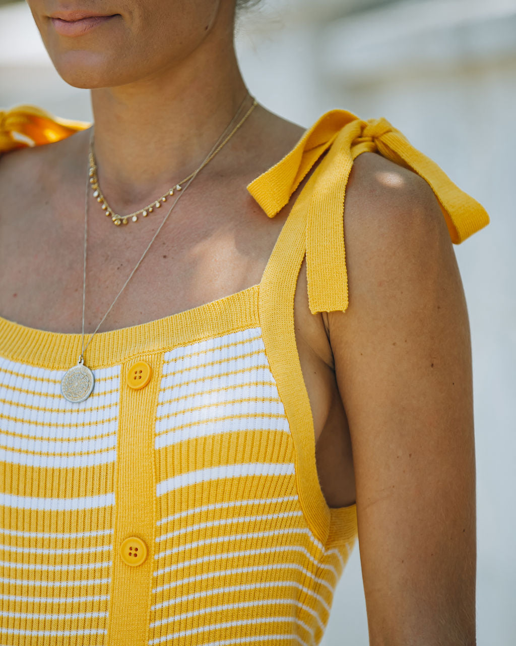 Striped Ava Knit Midi Dress FINAL